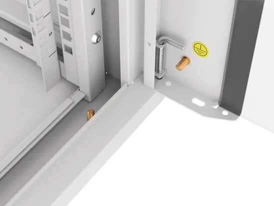 Комуникационен шкаф Lanberg rack cabinet 19' wall-mounted 4U 600 fast assembly (flat pack) grey