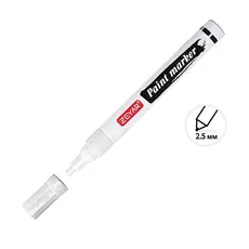 Перманентен лаков маркер Zeyar бял 2.5 мм