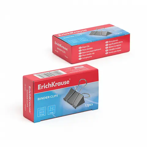 Метални щипки 19 мм 12 бр