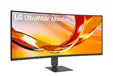 Монитор LG 34U640B-B, 34" UltraWide  21:9, VA, Curved, 144 Hz, 5ms, 4000:1, 300cd/m2, WQHD 3440x 1440, sRGB 99%, HDR 10, USB Type-C, PD-65W, HDMI, DisplayPort, DP, Reader mode, AMD FreeSync, KVM Switch, Tilt, Height (Range), Black