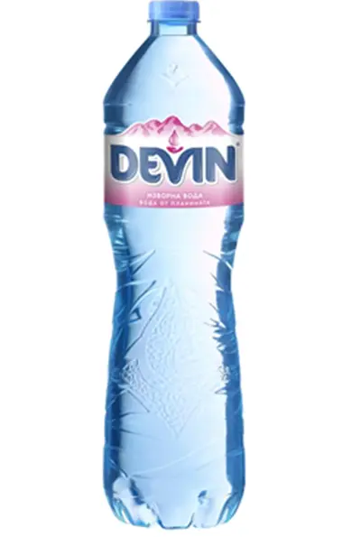 Изворна вода DEVIN 1.5 л.
