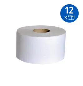 Тоалетна хартия JUMBO ролка 450 гр 3 пл 100% целулоза