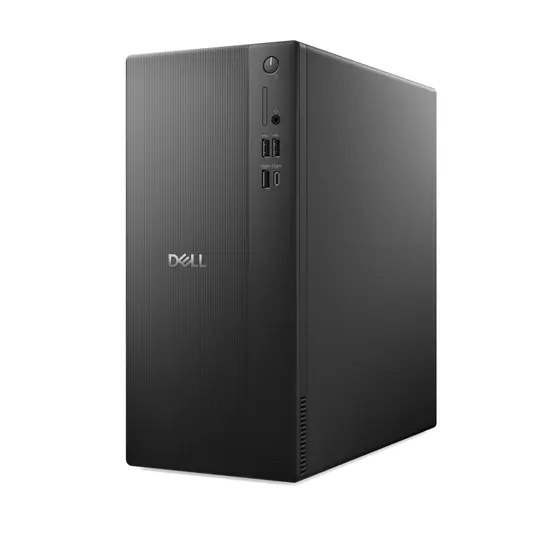 Настолен компютър Dell Tower ECT1250, Intel Core i7 14700 (33 MB cache, 20 Cores, up to 5.4GHz), 16GB, 1x16GB, DDR5, 5600MTs, 512GB SSD PCIe M.2, Intel UHD Graphics 770, Wi-Fi 6, Keyboard&Mouse, 180W,  Ubuntu, 3Y BO