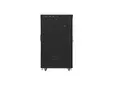 Комуникационен шкаф Lanberg rack cabinet 19' free-standing 22U800x1000 (flat pack) with mesh door lcd black v2