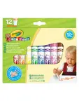 Маркери Crayola измиваеми 12 цвята