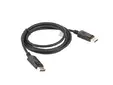 Кабел Lanberg display port MM cable 1.8m 4K, black