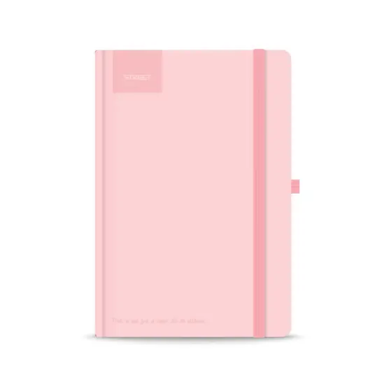Бележник STREET A5 - пастелно розов