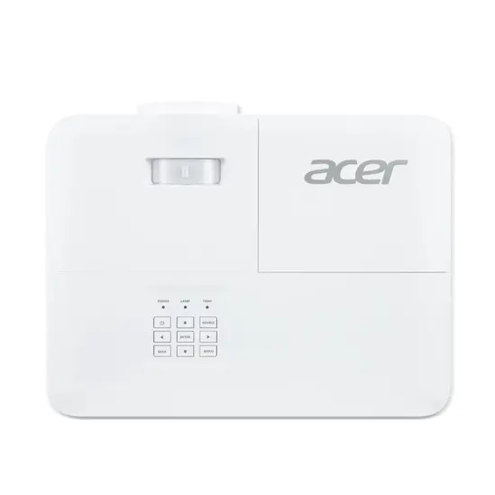 Мултимедиен проектор Acer Projector H6815ATV , DLP, 4K UHD (3840x2160), 4000 ANSI Lm, 10 000:1, HDR Comp., 247 oper., AndroidTV V10.0, 2xHDMI, VGA in, RS232, Audio inout, SPDIF, 10W, 3.1Kg, Lamp life up to 12000 hours, White+Acer T82-W01MW 82.5'