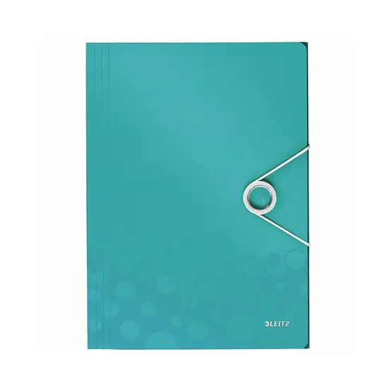 Папка с ластик и 3 капака Leitz WOW тюркоаз