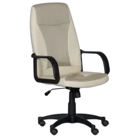 Директорски стол ФЕОДОР- снимка отпред, бежов цвят