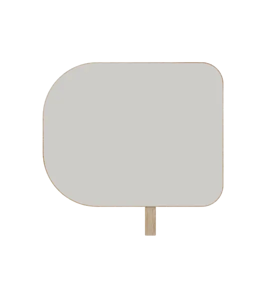 Офисна маса ЕЛБЕТИЦА OSP01- ПДЧ материал с дебелина на плот 18 мм 