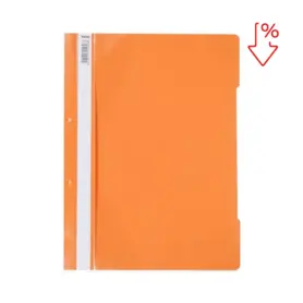 Папка PVC с перфорация оранжева