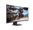 Монитор LG 32GS60QC-B, 31.5' UltraGear Curved Gaming VA, AG, 1ms, 180Hz, 3000:1, 300cdm2, QHD (2560x1440), AMD FreeSync, HDR 10, sRGB 99%, HDMI, DisplayPort, Tilt, Headphone out, Black