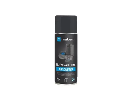 Спрей под налягане Natec Compressed Air Duster Raccoon 400 ml