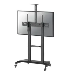 Стойка Neomounts Mobile Flat Screen Floor Stand (height: 128-160 cm)