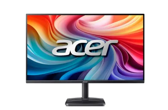 Монитор Acer EK271P0bi, 27'' FHD (1920x1080), VA, 144Hz, 100M:1, 250 nits, 4ms (GTG)/1ms(VRB), 99% sRGB, HDMI 1.4, VGA, FreeSync, BlueLightShield, ZeroFrame, Tilt, VESA, Energy Class D, Black, 2Y