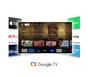 Телевизор Thomson Smart UHD TV 75'; Google TV; 3840 x 2160 (4K UHD), 4000:1, DLED, 60 Hz, DVB-T/T2/C/S/S2, HDR10, Wi-Fi, Bluetooth, LAN, HDMI 2 (2.0) + 2 (2.1), USB 2 (2.0) + 1 (3.0),Central Swivel Stand, Black