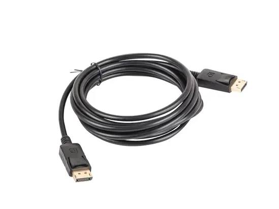 Кабел Lanberg display port MM cable 3m 4K, black