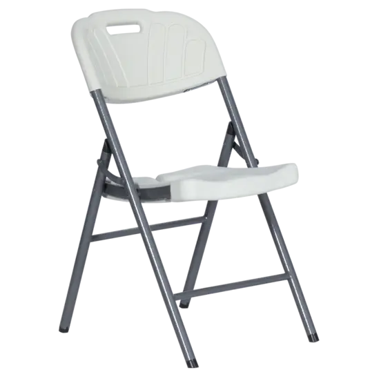 Сгъваем стол МАРК- бял цвят