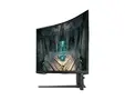 Монитор Samsung 32BG650 32" Odyssey G6 Smart, Curved 1000R, VA, 240 Hz, 1 ms GTG, 2560x1440, 350 cd/m2, 2500:1 Contrast, Eye Saver, Flicker Free, AMD FreeSync Premium Pro, DP 1.4, 2xHDMI 2.1, 2xUSB, Wi-Fi, Bluetooth, Speakers, Tizen, Black