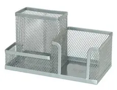 Органайзер за бюро тройка мрежа сив