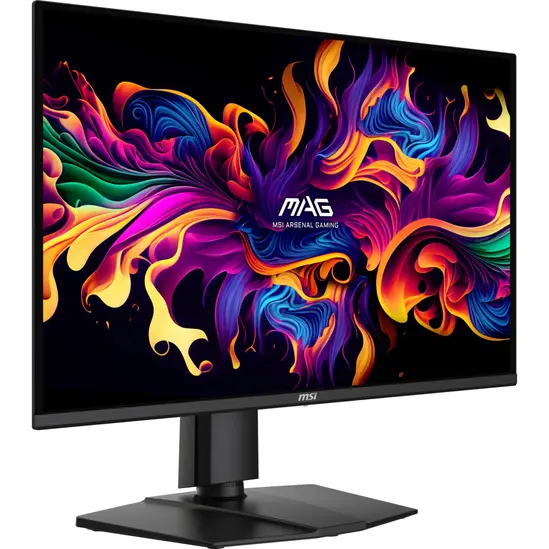 Монитор MSI MAG 274QP QD-OLED X24 Gaming Monitor, 26.5", 0.03ms, 240Hz , 2560x1440, G-SYNC, AMD FreeSync Premium, AI Vision, Console Mode, ClearMR 13000, HDR Ready, DP(1.4a), 2xHDMI(2.1), Pivot, Heigh Adj., VESA 100, Black, 6.7kg