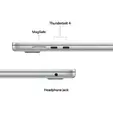 Лаптоп Apple MacBook Air 15.3: Apple M5 chip with 10-core CPU and 10-core GPU, 16GB, 1TB SSD - Silver