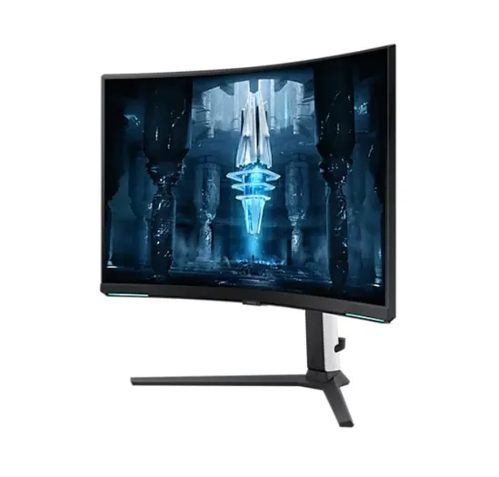 Монитор Samsung LS32BG850N 32" Odyssey Neo G8,Curved VA, 240Hz, 1 ms, 3840x2160, DP, 2xHDMI, USB Hub, White