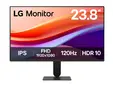 Монитор LG 24U41YA-B, 23,8" IPS, 1ms MBR, 5ms (GtG at Faster), 120Hz, 1500:1,  HDR 10  sRGB 99%, Dynamic Action Sync, 250 cdm2, Full HD 1920x1080, AMD FreeSync, VRR, Eye-care, LG Switch, Reader Mode, D-Sub, HDMI, Tilt, Black