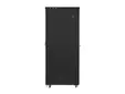 Комуникационен шкаф Lanberg rack cabinet 19' free-standing 47U800x1200 (flat pack) with glass door lcd black v2