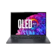Лаптоп Acer Swift Go 16, SFG16-72-73WT,Intel Core Ultra 7 155U(up to 4.80GHz, 12MB), 16" 3.2K OLED (3200x2000) 120Hz, 32 GB LPDDR5X on board, 1000GB  NVMe SSD,Intel Graphics,QHD Cam, WiFi 6E, BT 5.3, Micro SD card,Backlit Kbd, Win 11 Home, Steel Gray