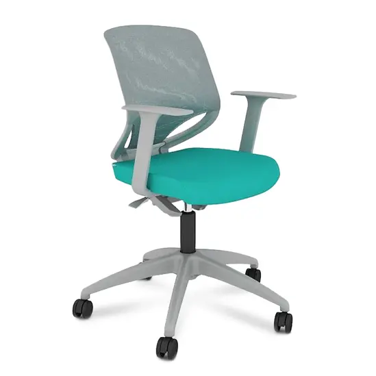 Детски стол PICCOLO тюркоаз - снимка отпред