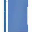 Папка PVC с перфорация тъмносиня А4