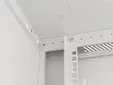 Комуникационен шкаф Lanberg rack cabinet 19' wall-mount 6U600x600 for self-assembly with metal door grey (flat pack)