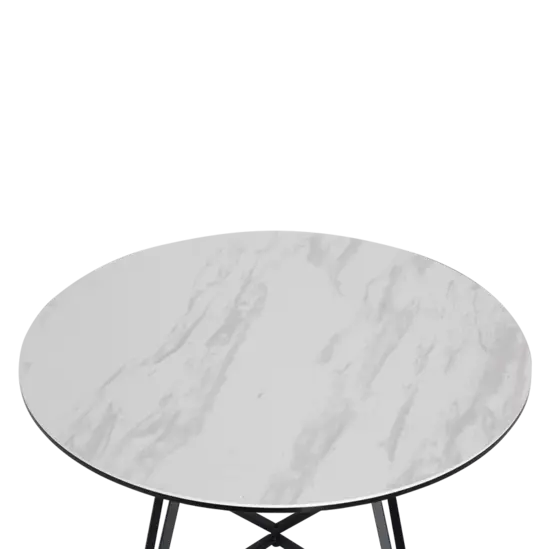 Холна маса ВИДЕЛИНА- бял керамичен плот