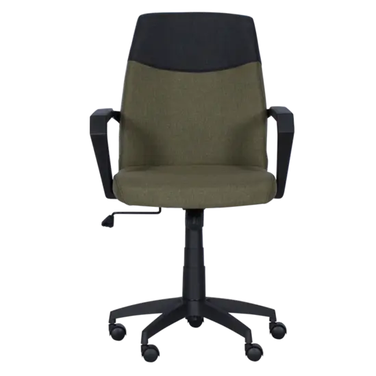 Офис стол ИСКЪР- снимка отпред, фиксирани подлакутници