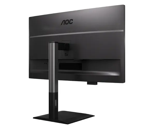 Монитор AOC Q27P4U, 27" IPS WLED, 2560x1440@120Hz, 4ms GtG, 350cd m2, 1500:1, DCR 50M:1, Adaptive Sync, FlickerFree, Anti Blue Light, 2Wx2, Tilt, Height Adjust, Pivot, Swivel, 2xHDMI, DP, USB hub