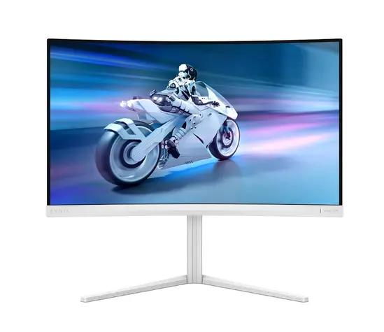 Монитор Philips 27M2C5501, 27" Curved 1500R, Fast VA, WLED, 2560x1440@180Hz, 1ms GtG, 0.5ms MPRT, 300cd m/2, 5000:1, Mega Infinity DCR, Adaptive Sync, FlickerFree, LowBlue Mode, Tilt, Height Adjust, Swivel, 2xHDMI, DP