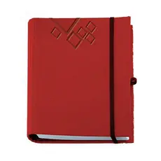 Бележник  -със скрита спирала BAMBOA A5, червен цвят