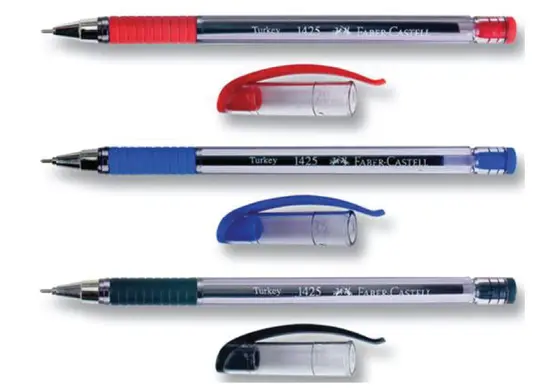 Химикалка Faber-Castell 1425 Fine синя