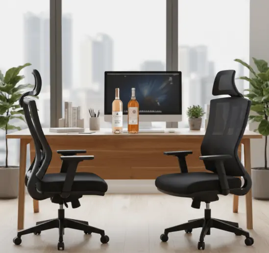 Комплект ергономични столове ВАРНА EDN 20 с подарък вино