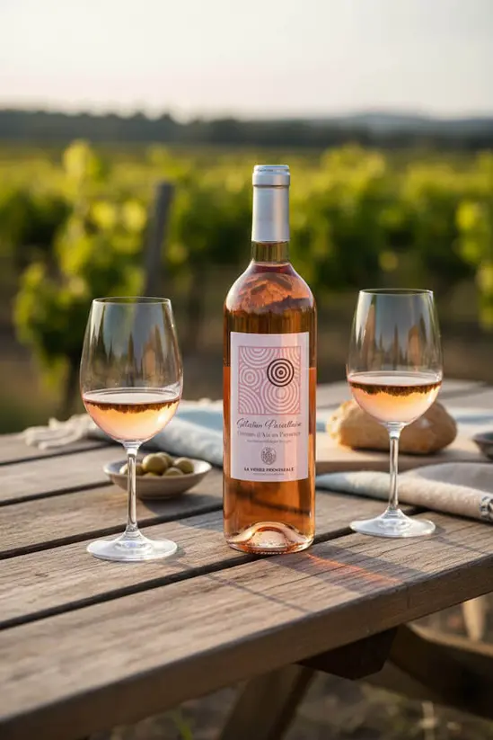 French wine Sélection Parcellaire Coteaux d’Aix‑en‑Provence Rosé