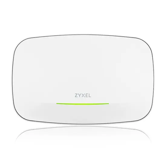 Аксес-пойнт ZyXEL NWA110BE BE6500 2x2 MU-MIMO, Dual Radio 2.4 and 5 or 6GHz, 1 x 2.5G LAN Ports, PoE+ (802.3at), StandaloneNebula Cloud Managed Excluding Power Adapter