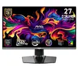 Монитор MSI MAG 272UP QD-OLED X24, 0.03ms, 240Hz, 3840 x 2160 (UHD), 16:9, NVIDIA G-SYNC, 99% DCI-P3, VESA DisplayHDR True Black 400, AG, DP(1.4a), 2xHDMI 2.1, TypeC (DP alt. w15W PD), Pivot, Heigh Adj., VESA, Black, 8kg