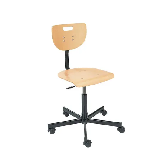 Работен стол ВЕРЕК-снимка отпред, многослойна дървесина