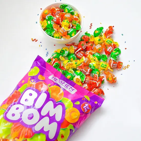Бонбони Roshen bim bom карамелажни 1 кг