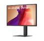 Монитор LG 27U730A-B, 27' UltraFine UHD, IPS 4K , 5ms, 1000:1, 300cd/m2, 3840 x 2160, DCI-P3 90%, HDR 10, HDMI, USB-C, PD- 90 W, DisplayPort, Reader mode, Dynamic Action Sync, Tilt, Height (Range), Swivel, Speacers 2x5W, LG Switch, Black