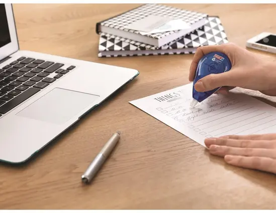 Коректор лента Tesa Sideways 4.2 мм10 м - компактна с капаче