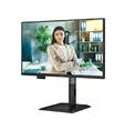 Монитор AOC 24P4U, 23.8" IPS WLED, 1920x1080@120Hz, 4ms GtG, 300cd m/2, 1500:1, 20M:1, Adaptive Sync, Anti Blue Light, FlickerFree, 2Wx2, Tilt, Height Adjust, Pivot, Swivel, D-SUB, HDMI, DP, USB hub