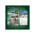 Стенен луксозен календар 14 листа К28 Български пейзажи - гръб